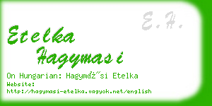 etelka hagymasi business card